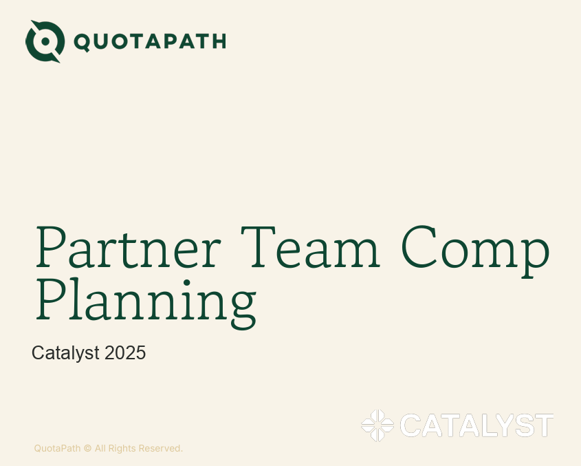 Catalyst Conference: Designing Effective Compensation Plans