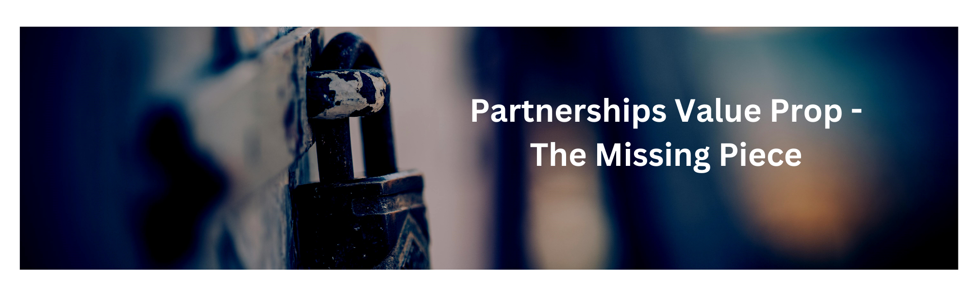 Partnership Value Prop